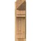 Ekena Millwork Merced Arts & Crafts Rough Sawn Outlooker, Western Red Cedar, 8"W x 16"D x 28"H OUT08X16X28MRC03RWR - alternate 2